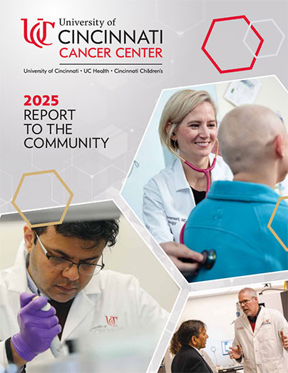 2025 University of Cincinnati Cancer Center Report to the Community