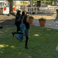 group of people dancing with victoria morgan at blink