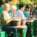 drum circle at blink