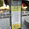 parks and rec for wellness at blink signage