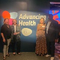 sian cotton, elizabeth pierce, meriden mcgraw and philip cunningham at the appreciate your body exhibit