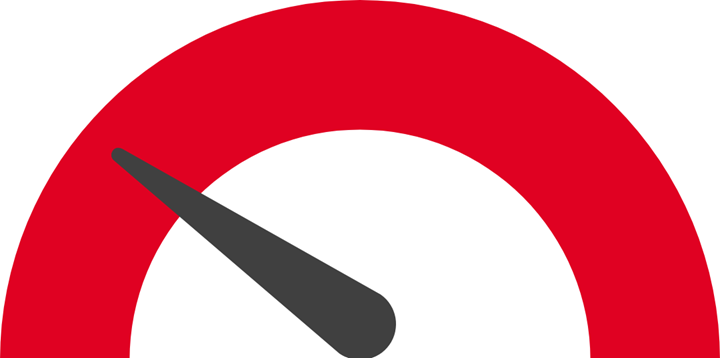 Progress Dial icon of progress dial decrease