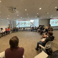 gloria yeh speaks to a group of people