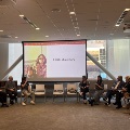 gloria yeh speaks to a group of people