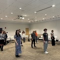 group of people doing tai chi