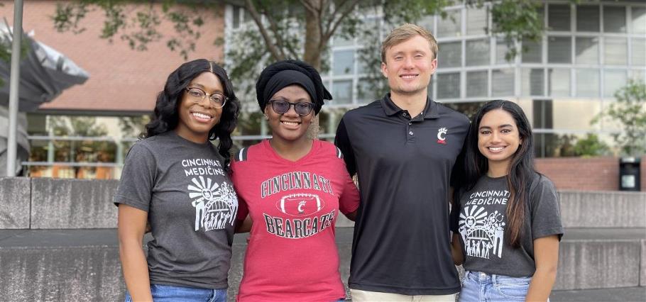 Students picture of four students