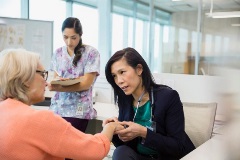 Patient and Doctor image of doctor and patient with nurse