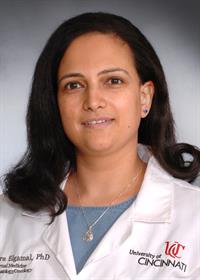 Elgamal Sara with UC lab coat Elgamal Sara with UC lab coat