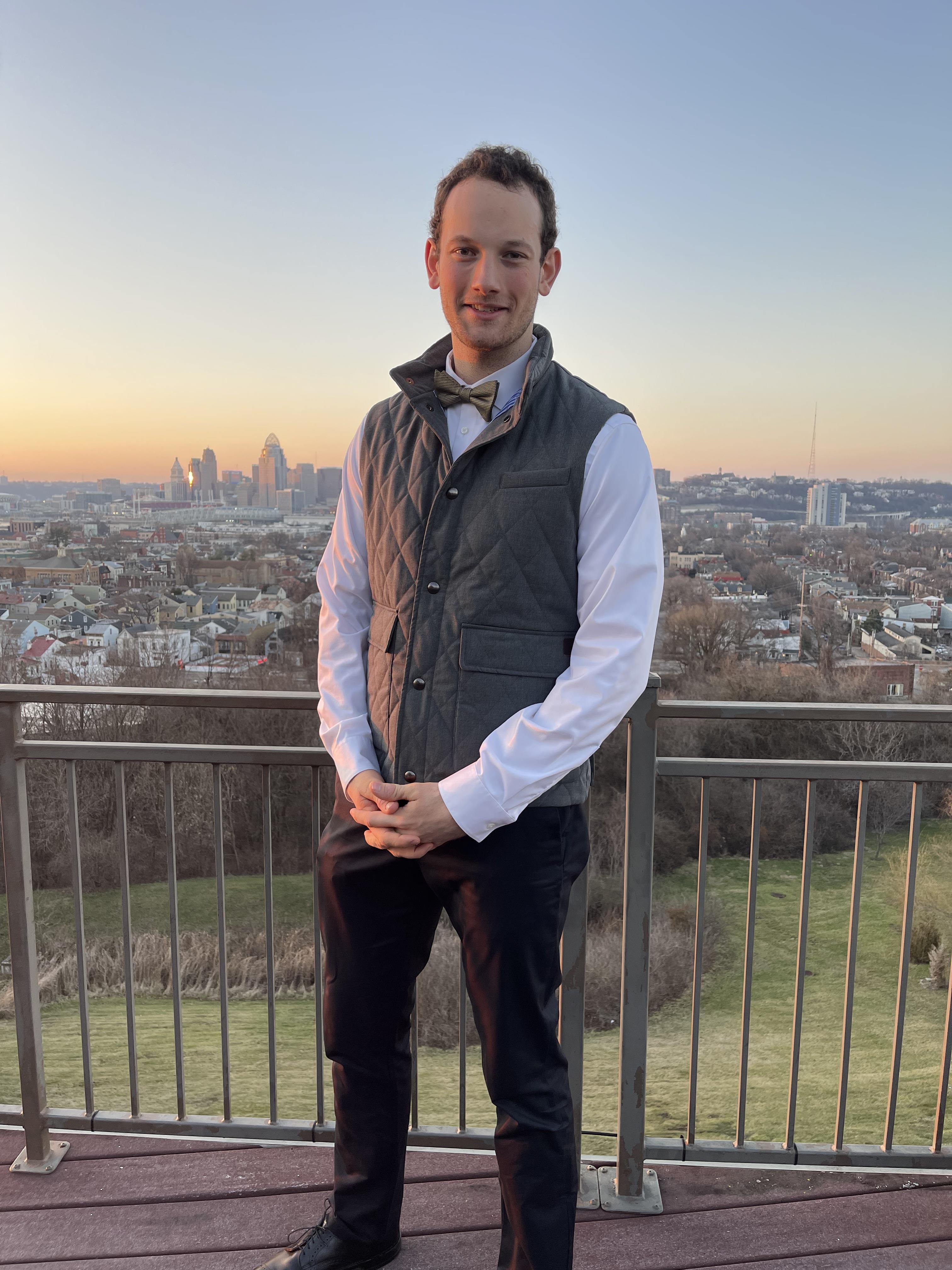 Quinn Retzloff Photo of man standing outside