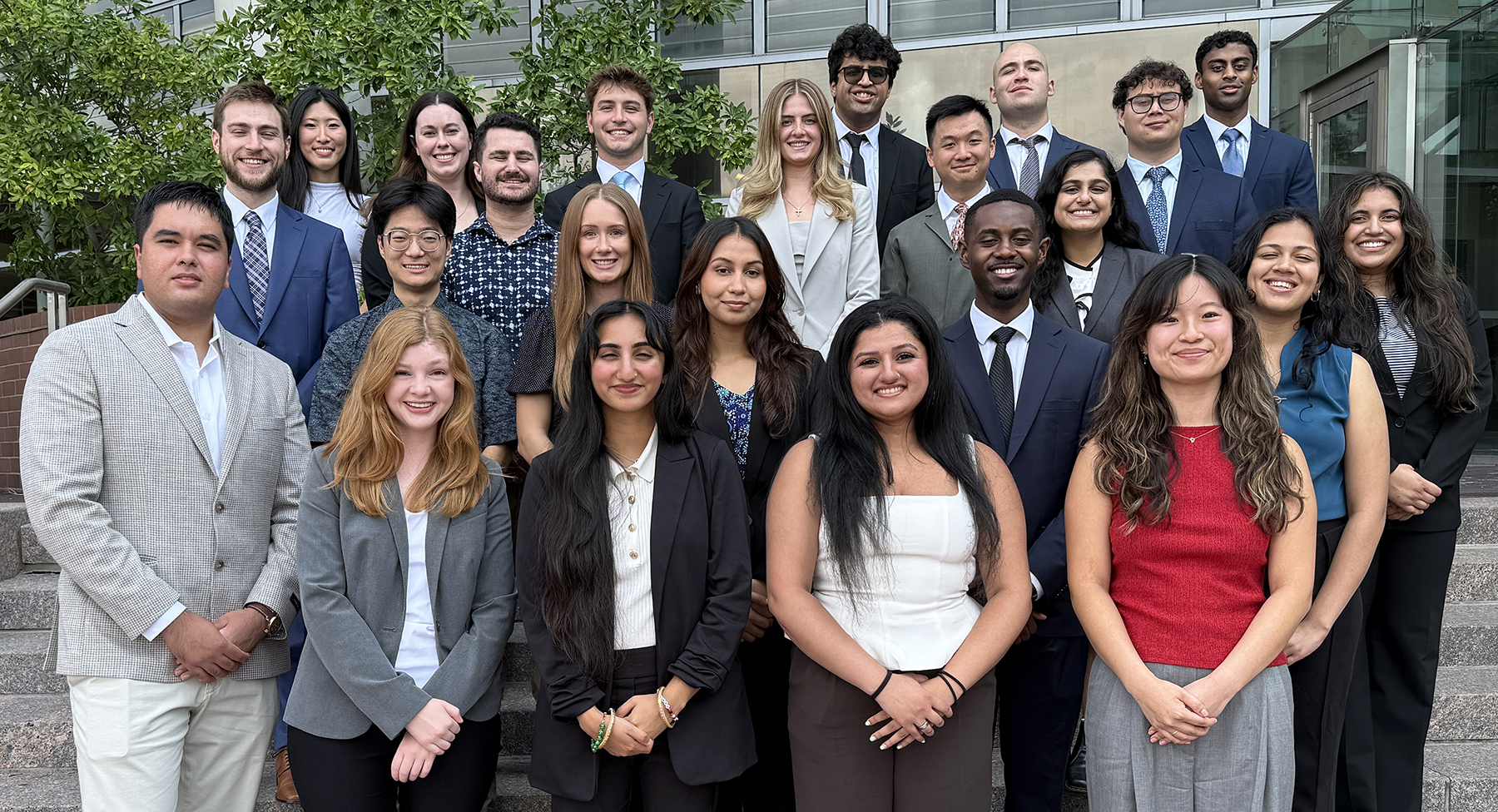 group photo of students in the program