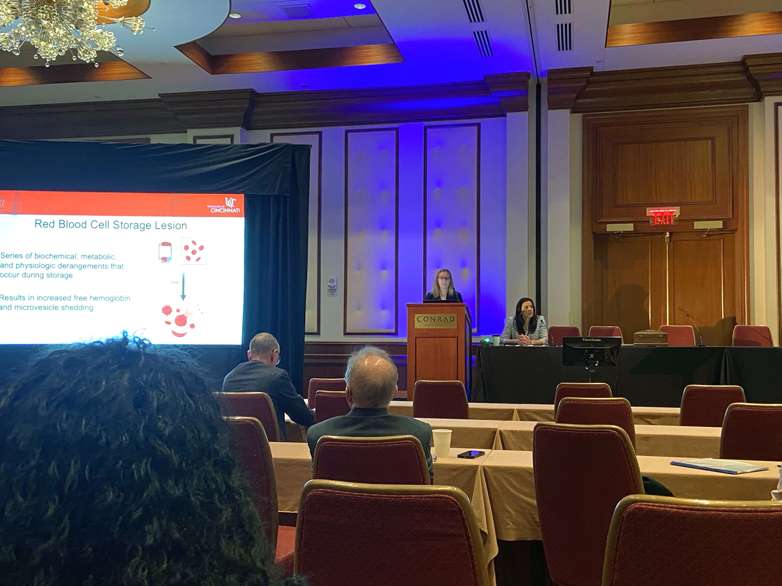 Resident presenting at Central Surgical